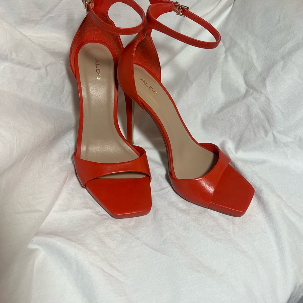 ALDO Women's Red Heeled Sandals